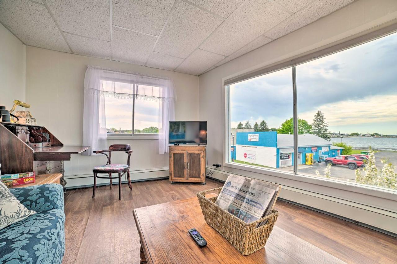 Walkable St Ignace Condo With Lake Huron Views Saint Ignace Kültér fotó